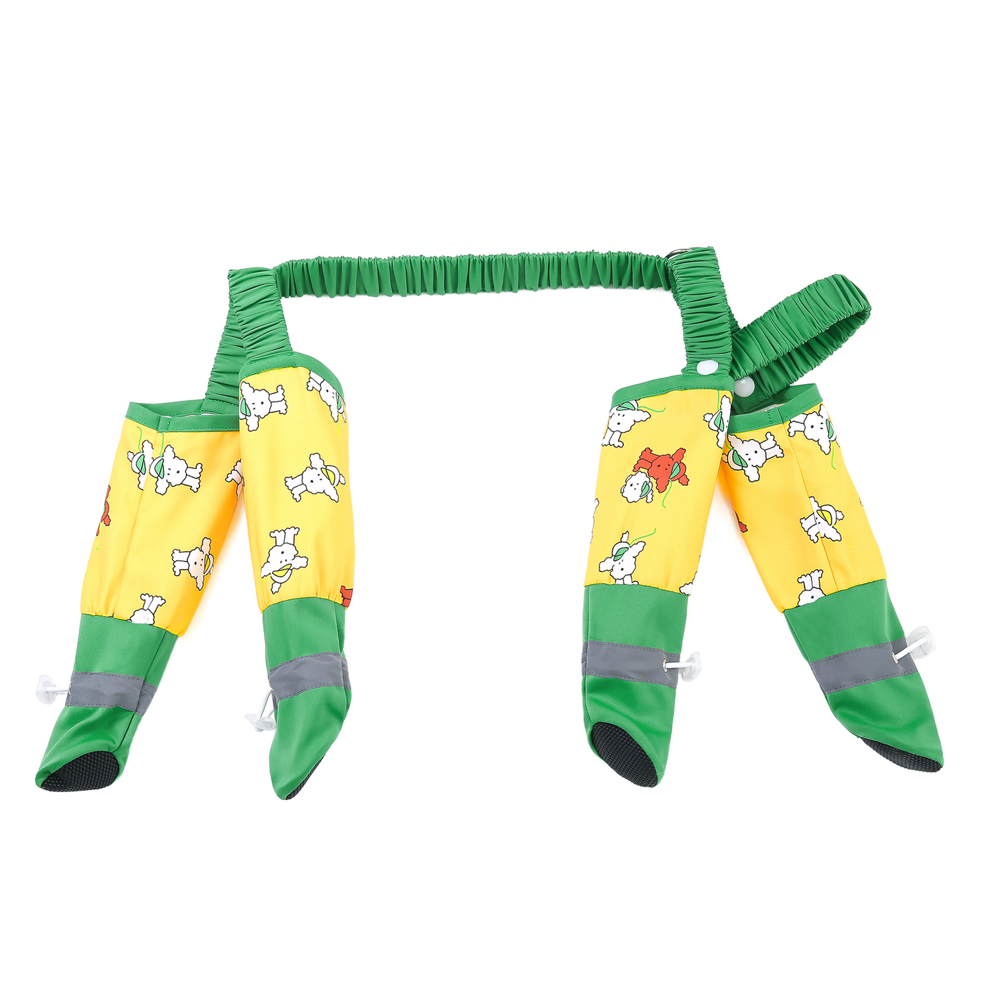 Waterproof dog leg pants with attached shoes — view 10