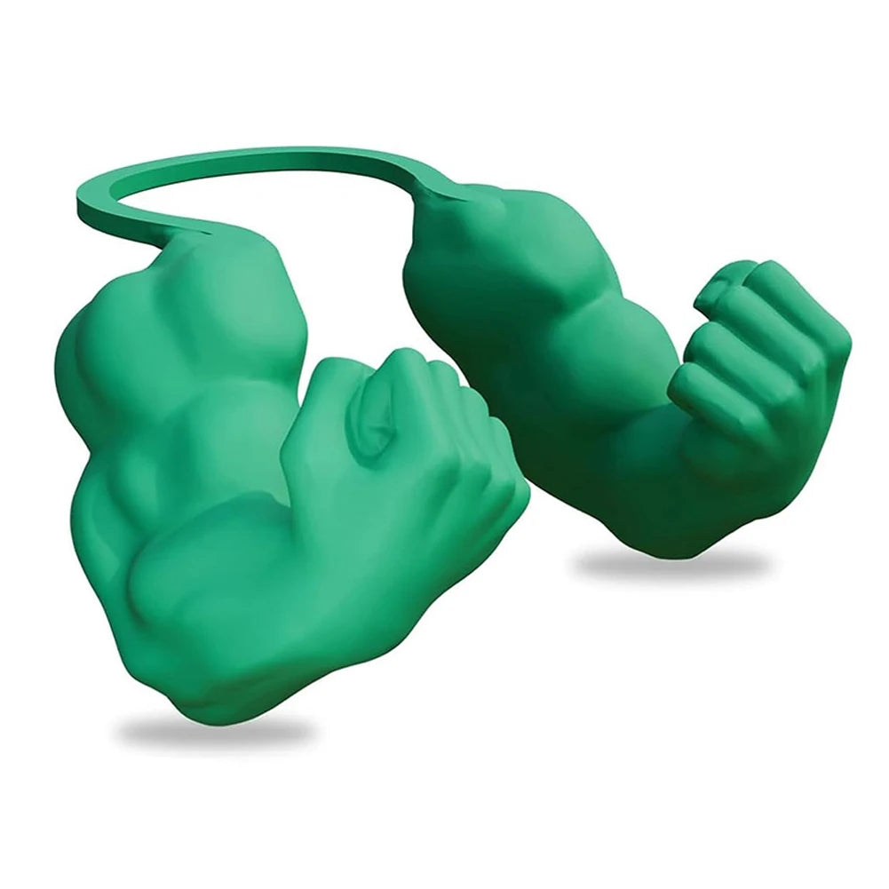 Funny muscle arms costume accessory for cats — view 10