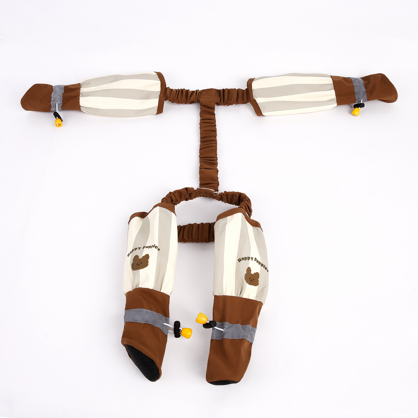 Waterproof dog leg pants with attached shoes — view 2